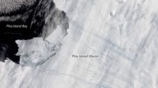 Ice Shelf Holding Back Antarctic Glacier Breaking Up