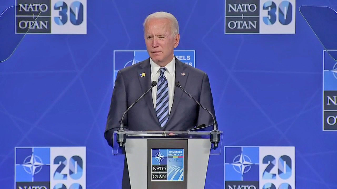 Biden says Ukraine hasn't met NATO membership criteria