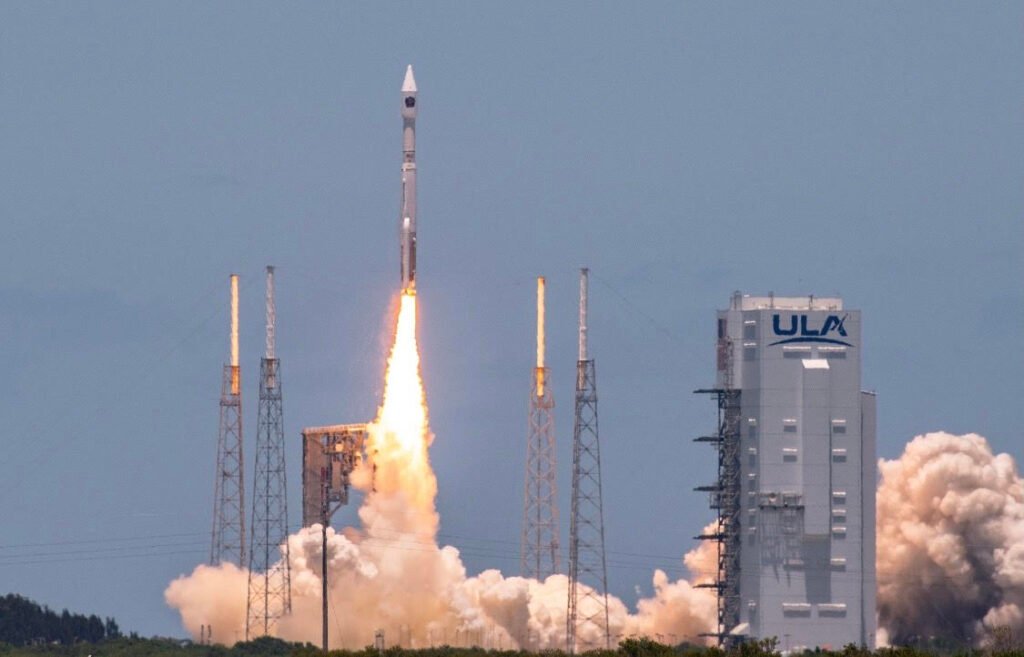 The U.S. Space Force successfully launched the fifth Space Based Infrared System Geosynchronous Earth Orbit satellite on an Atlas V launch vehicle from Space Launch Complex 41 at Cape Canaveral Space Force Station, Florida, May 18, at 1:37 p.m. (