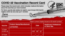 The CDC's Covid-19 vaccination card, annotated