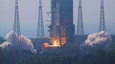 China's Long March rocket carries record-breaking 22 satellites
