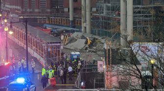 Worker dead after part of Boston parking garage collapses