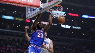 Cold-shooting Clippers fall in 116-93 loss to New York Knicks
