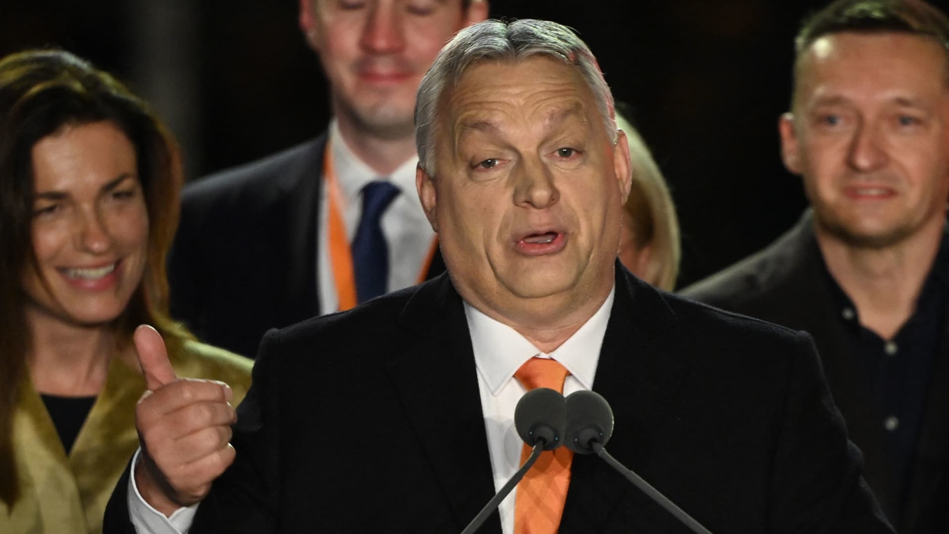 Hungary's Viktor Orban criticizes Ukraine's Zelenskyy in election speech