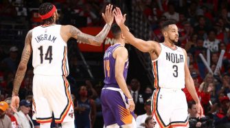 Pelicans vs. Suns score: New Orleans uses big second half to sink Phoenix in Game 4, even up series