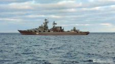 Russian Navy Confirms Severe Damage to Black Sea Cruiser Moskva, Crew Abandoned Ship