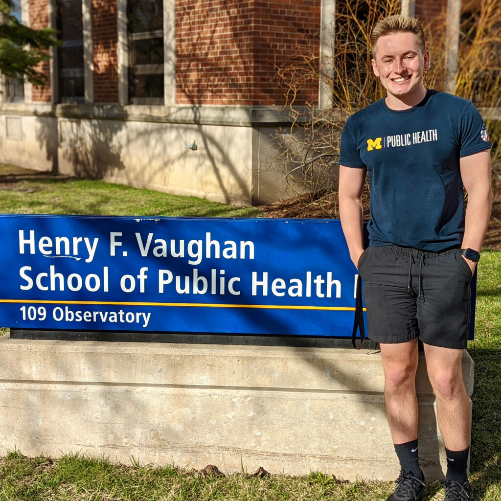 Brennan Burrows is keeping his options open about the type of physician he plans to be after graduating with a degree from the School of Public Health.