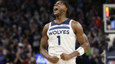Timberwolves surge past Clippers in NBA play-in behind Anthony Edwards, D’Angelo Russell
