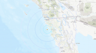 4.6 magnitude earthquake reported south of the border