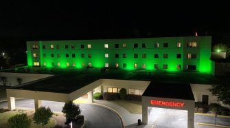 Colleton Medical Center turns green for mental health awareness
