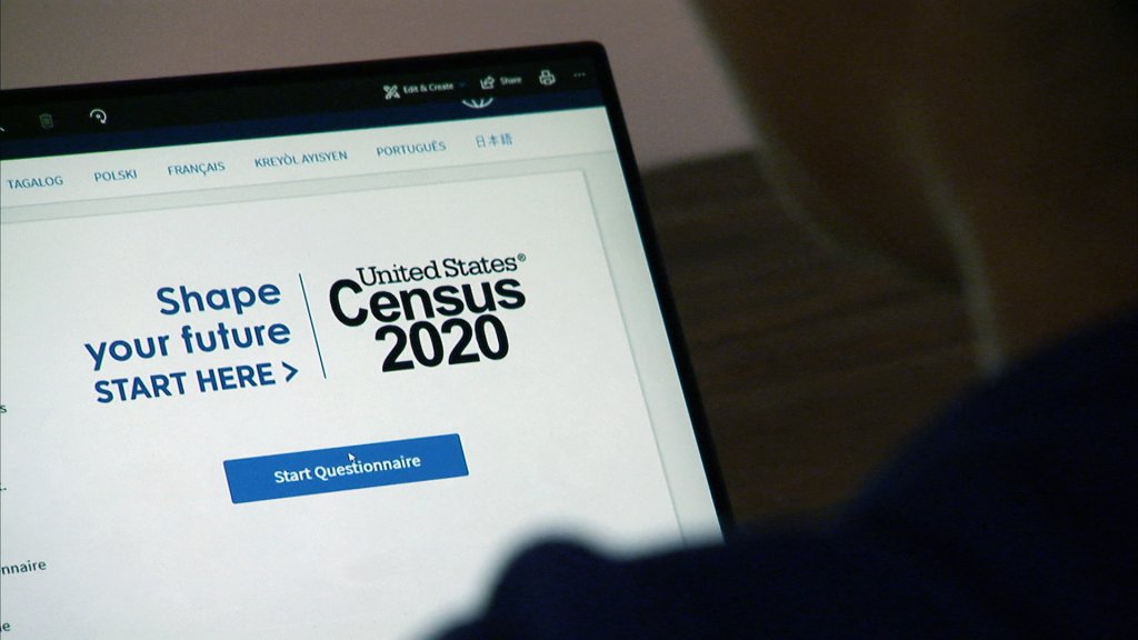 2020 U.S. Census Bureau website