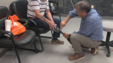 La Crosse patients try out new prosthetic limb technology