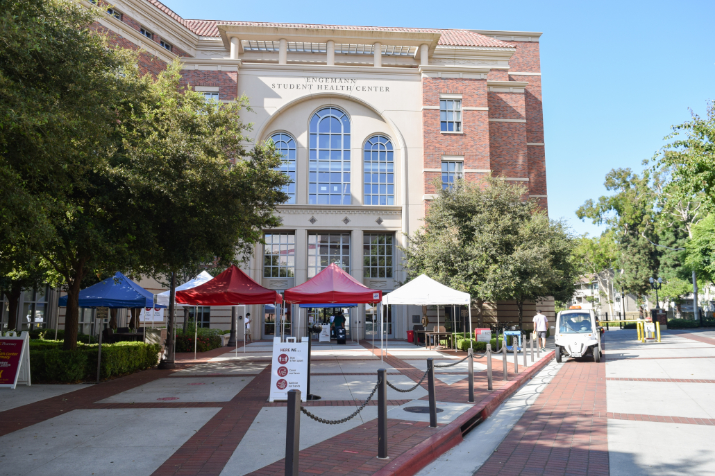 USC will continue to operate testing sites and provide isolation spaces.