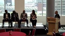 A panel of health care professionals discuss racial biases in health and medicine. The panel was a part of Juneteenth Day of Freedom Summit held by the University of Utah on Wednesday.