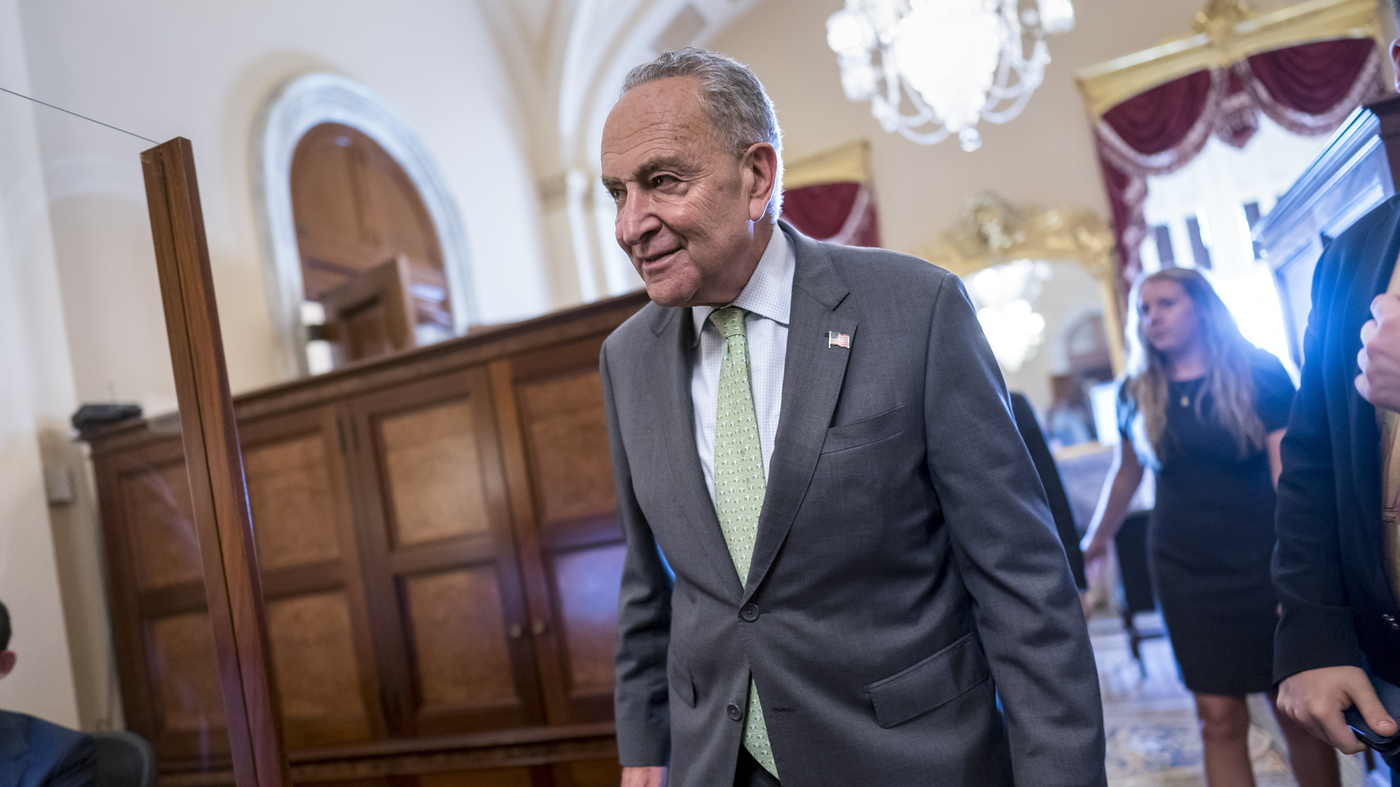 Democrats' bill on climate, health and taxes will move forward Saturday : NPR