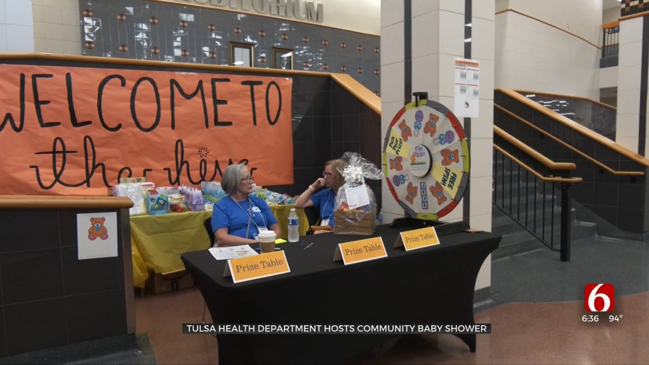Tulsa Health Department Hosts Community Baby Shower