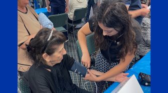 Chaldean American Medical Student Association at OUWB helps with local health fair