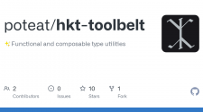 poteat/hkt-toolbelt: ✨Functional and composable type utilities