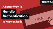 Vanilla Rails authentication with Authentication Zero