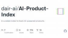 dair-ai/AI-Product-Index: A curated index to track AI-powered products.