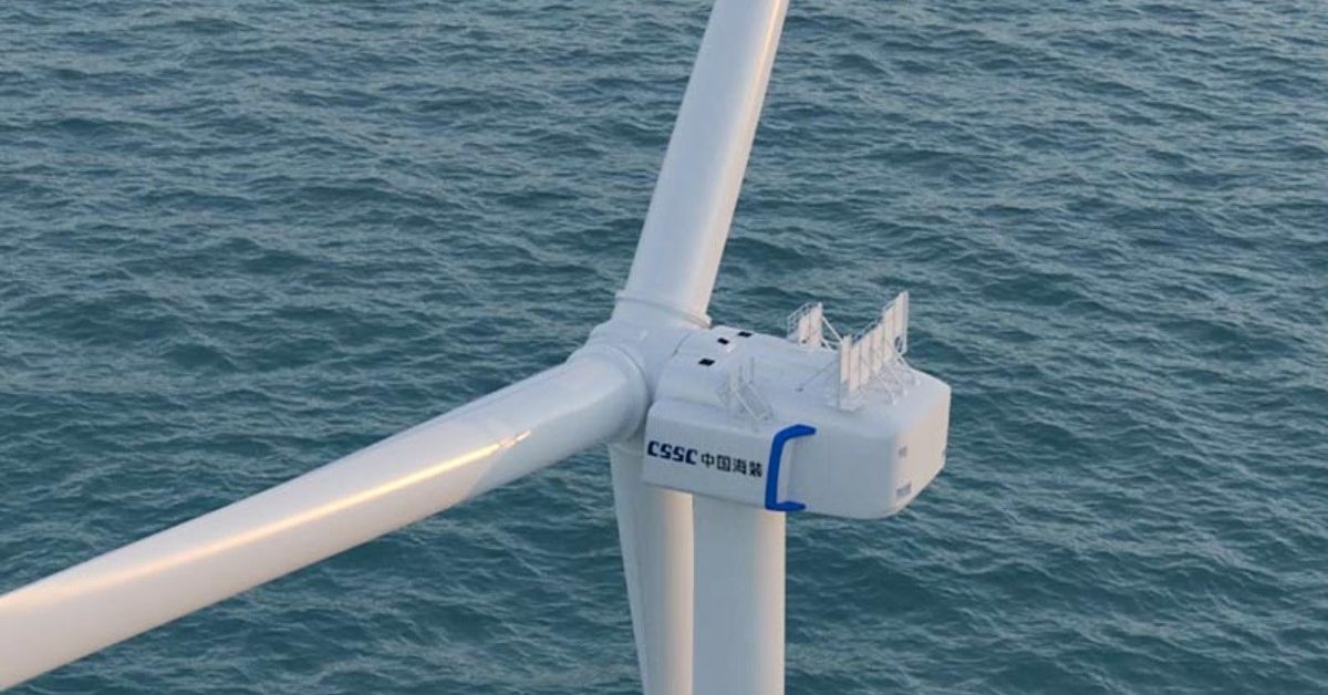 A colossal 18 MW wind turbine is about to debut in China