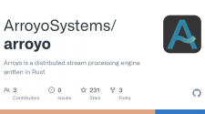 ArroyoSystems/arroyo: Arroyo is a distributed stream processing engine written in Rust