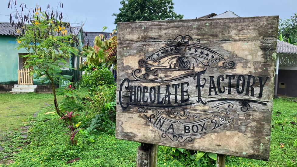 The Chocolate Factory at Roça Sundy makes small-batch bars that are sold across the islands (Credit: Keith Drew)