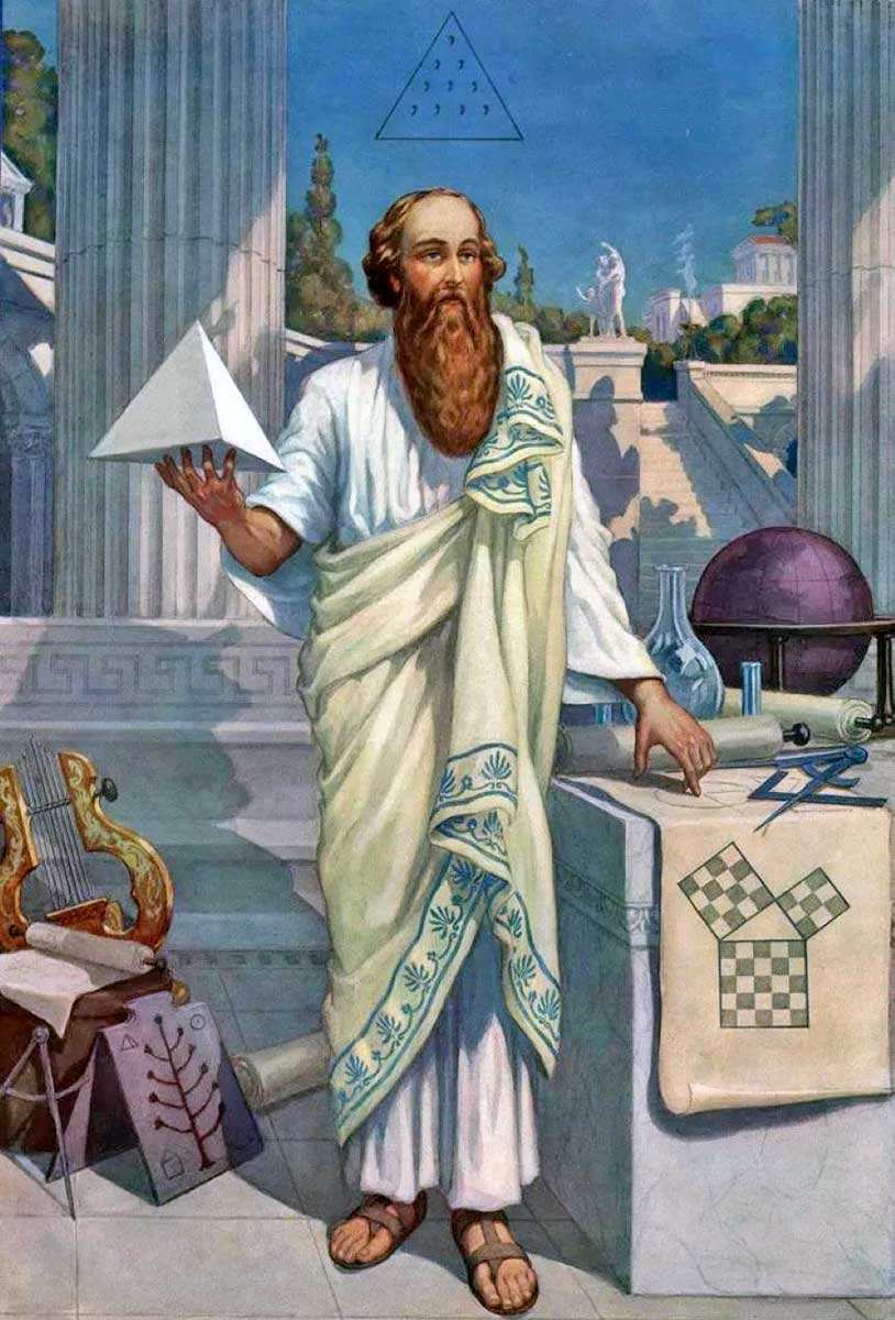 pythagoras ancient mathematician philosopher