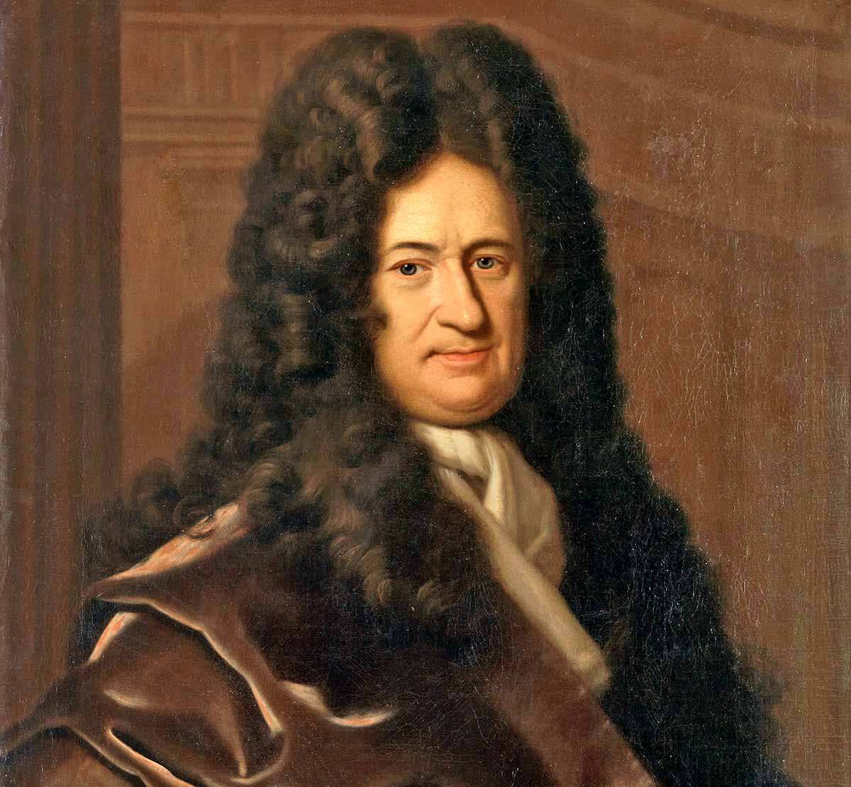 leibniz philosopher portrait 1695