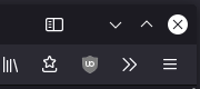 Linux native titlebar button